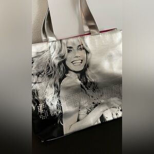 Victoria’s Secret Chic Metallic Silver Bag